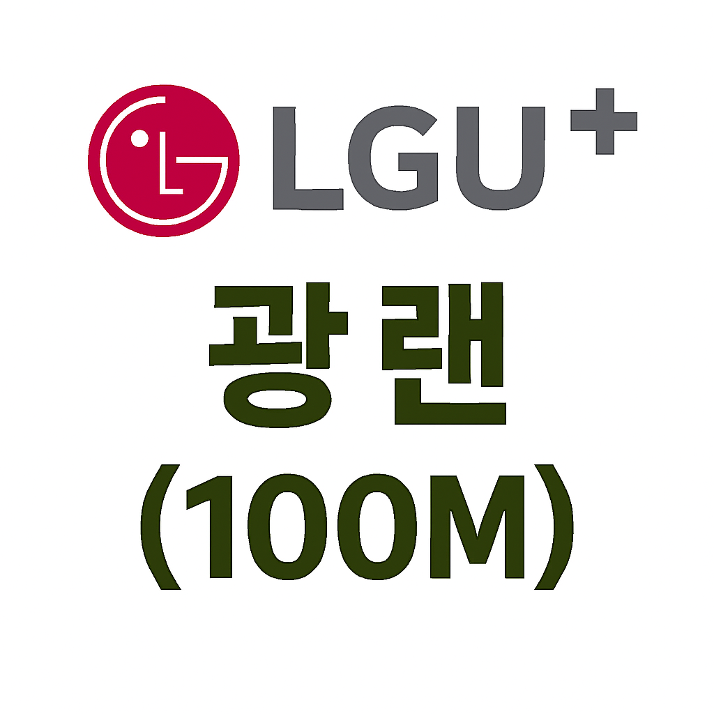 LG U+인터넷 광랜(100M)