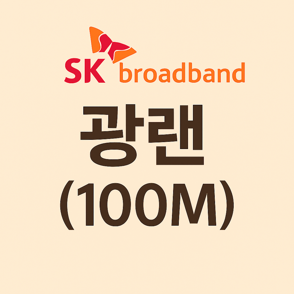 SK인터넷 광랜(100M)